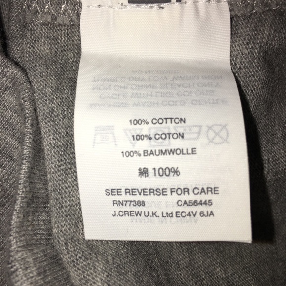 J. Crew Women’s Gray Short Sleeve Dress Size 10 - Picture 8 of 8